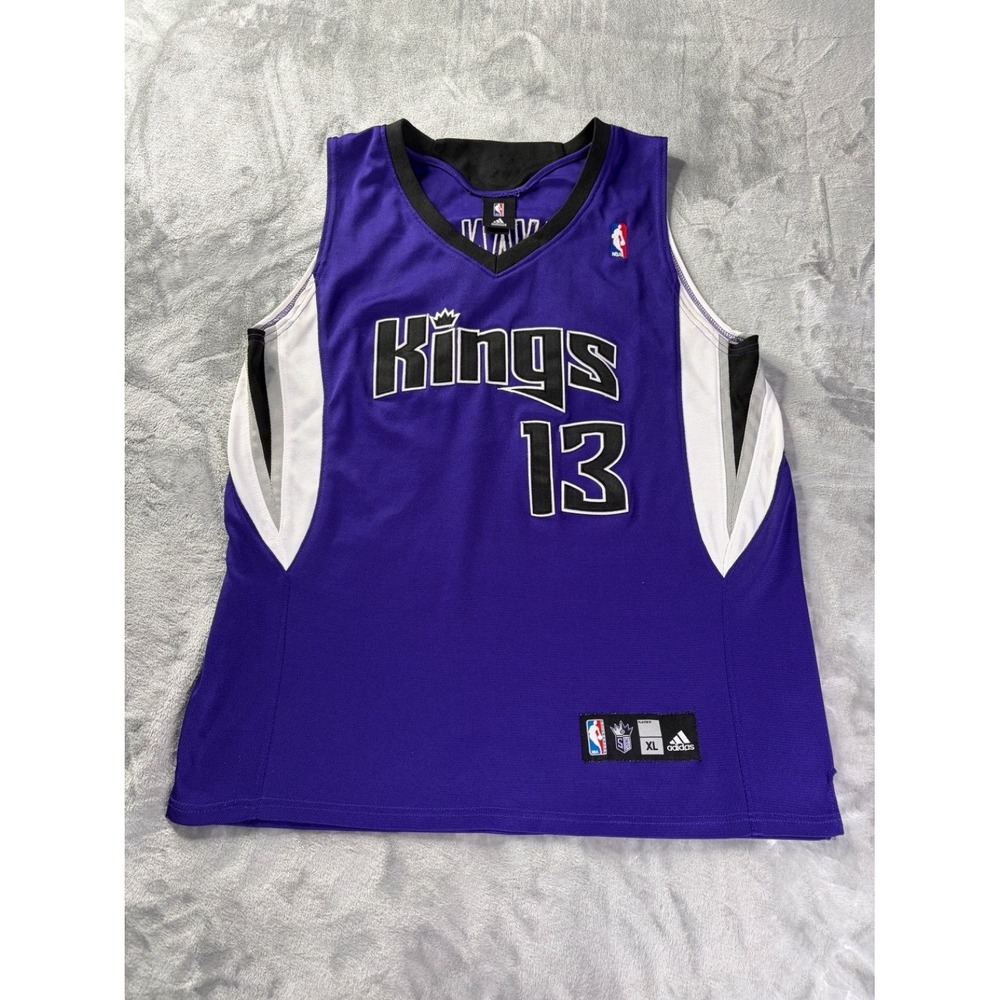 adidas Kings 13 Basketball Jersey Tyreke Evans Sacramento Mens XL Purple